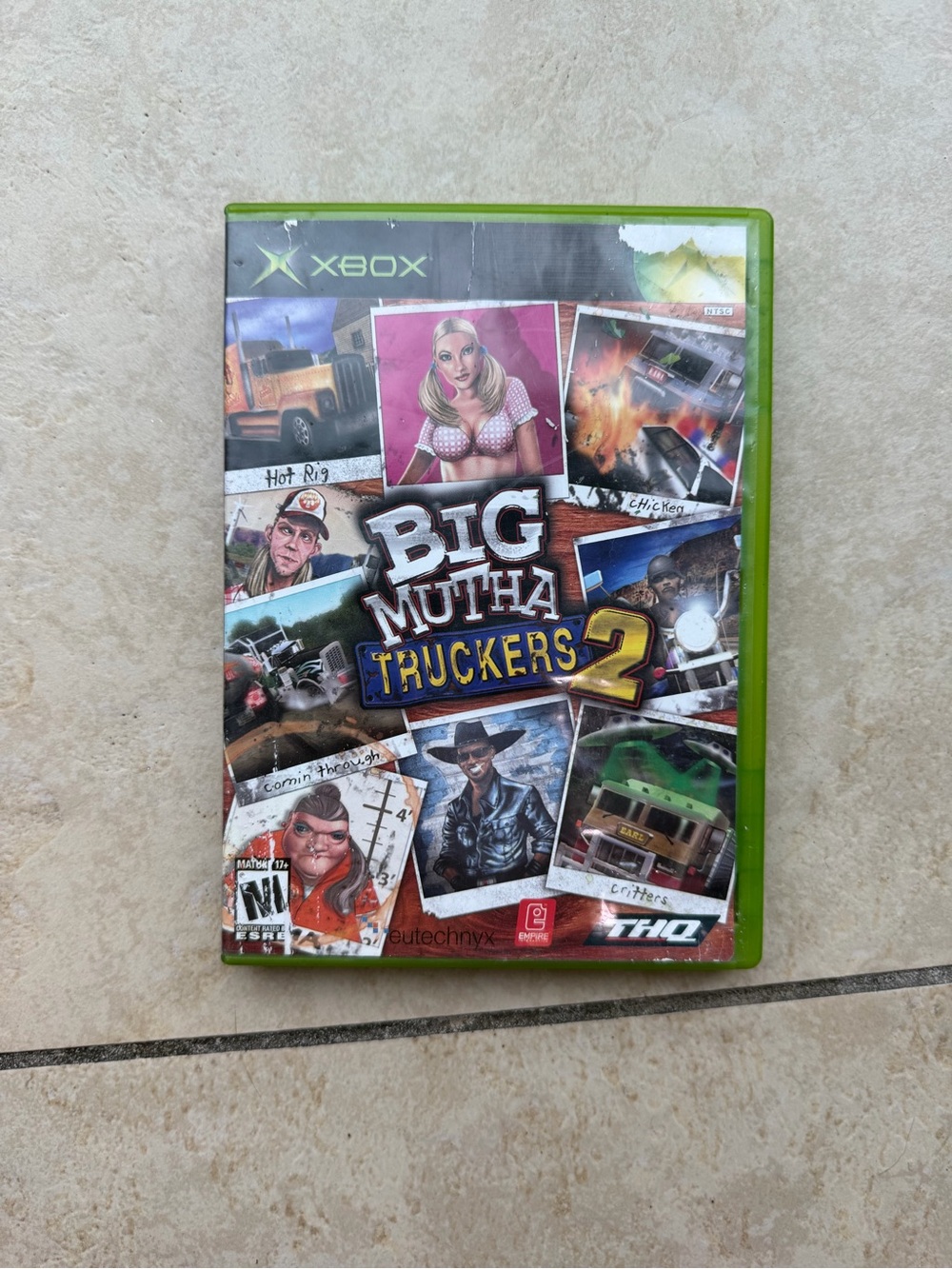 THQ Big Mutha Truckers 2 | CIB w/ Manual | Xbox | M | NTSC-U/C | 2005 | Working